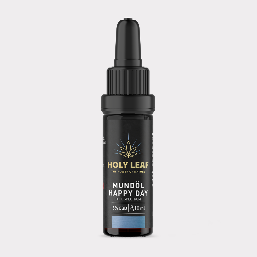 Holy Leaf Mundöl Happy Day 5% CBD, 10ml – Bild 2